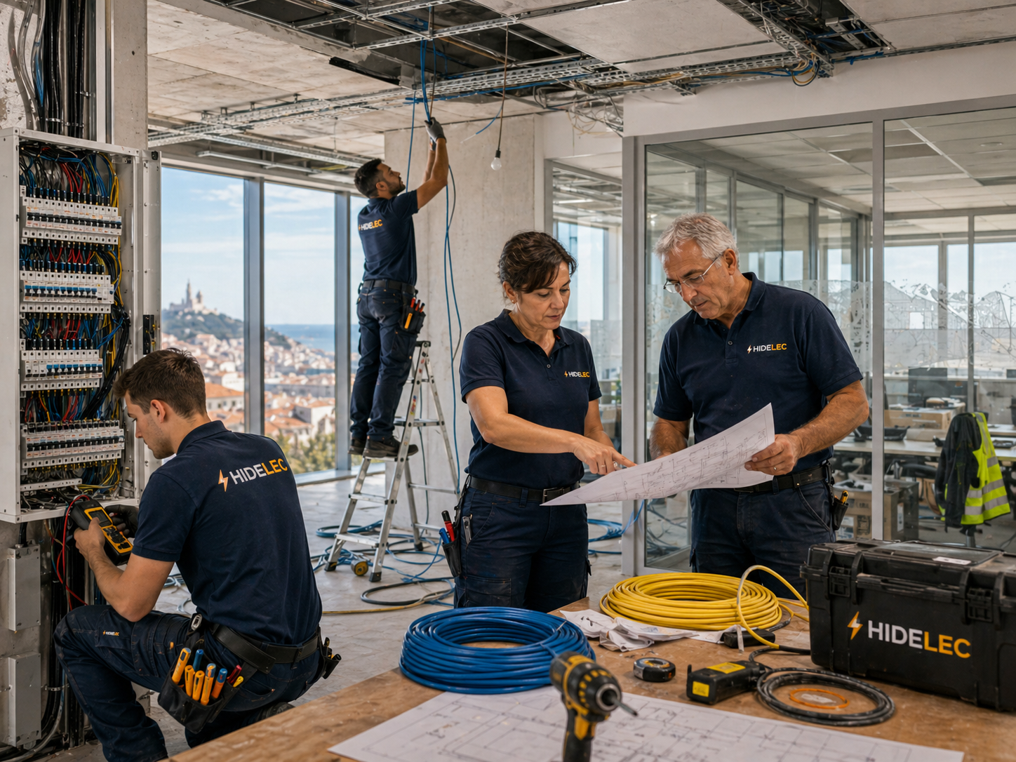 Chantier HIDELEC