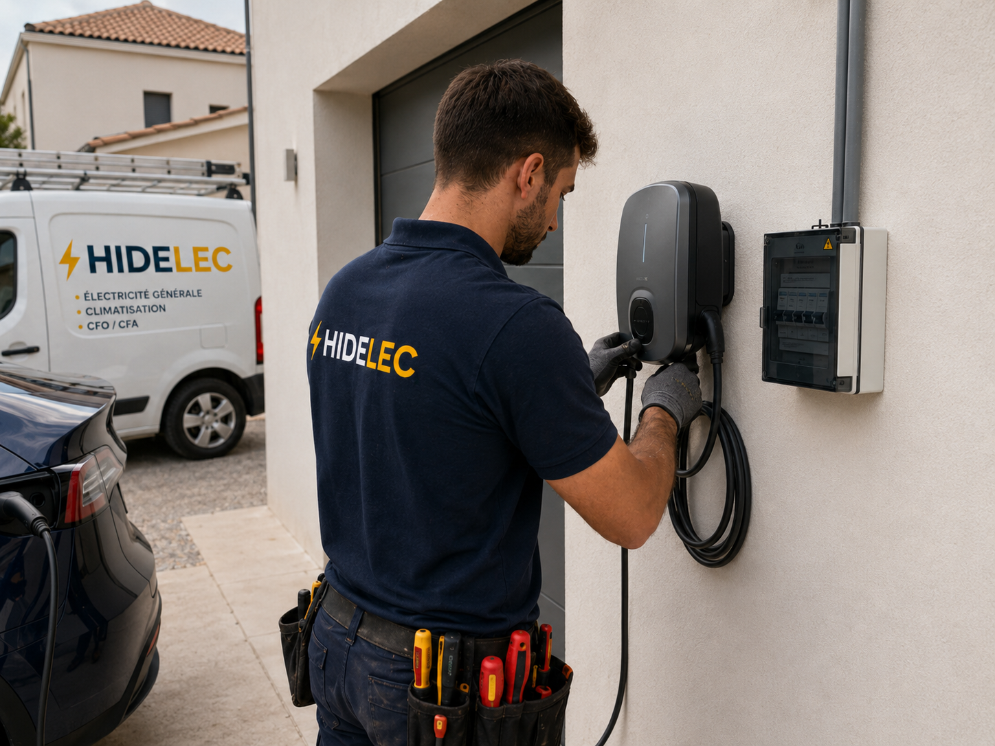 Borne IRVE de recharge